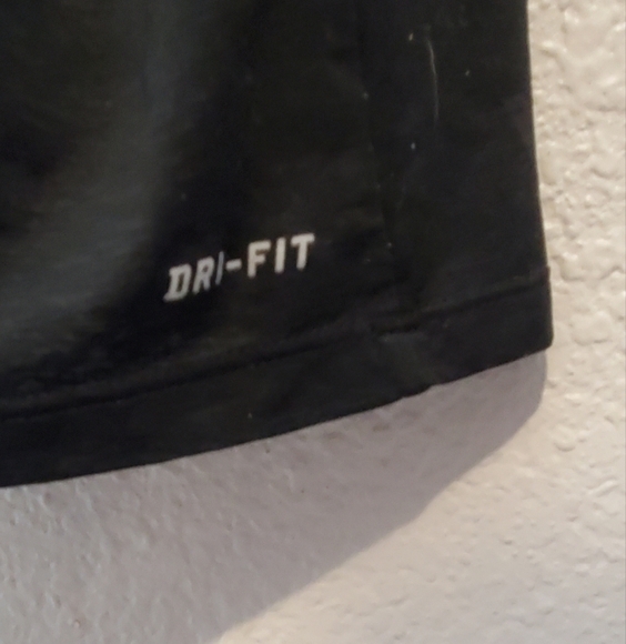 Nike Dri-Fit Black & White Racerback Lightweight Athletic Sports Tank Top Small - Picture 3 of 6